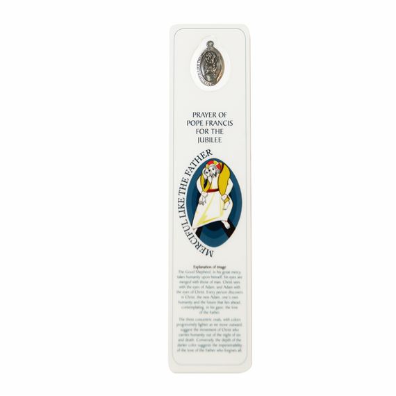 JUBILEE YEAR OF MERCY BOOKMARK WITH MEDAL