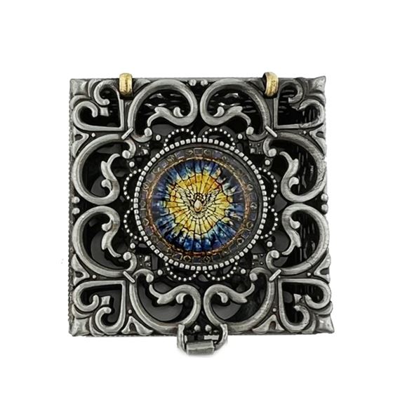 HOLY SPIRIT FILIGREE KEEPSAKE BOX