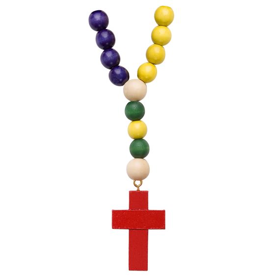 WOODEN CHILDREN'S ROSARY