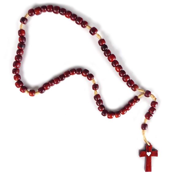 BRAZILIAN WOOD ROSARY