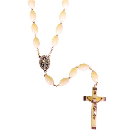 LARGE BEAD LUMINOUS ROSARY