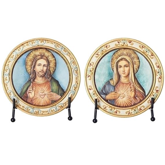 SACRED HEART & IMMACULATE HEART SET