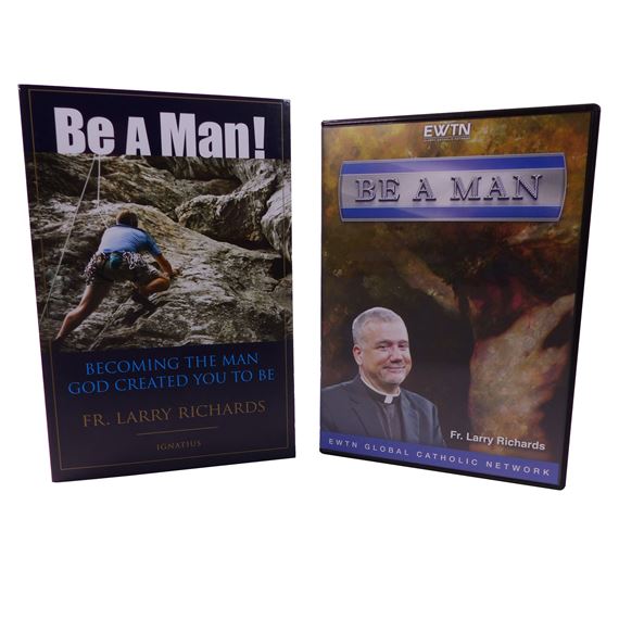 BE A MAN! BOOK & DVD SET