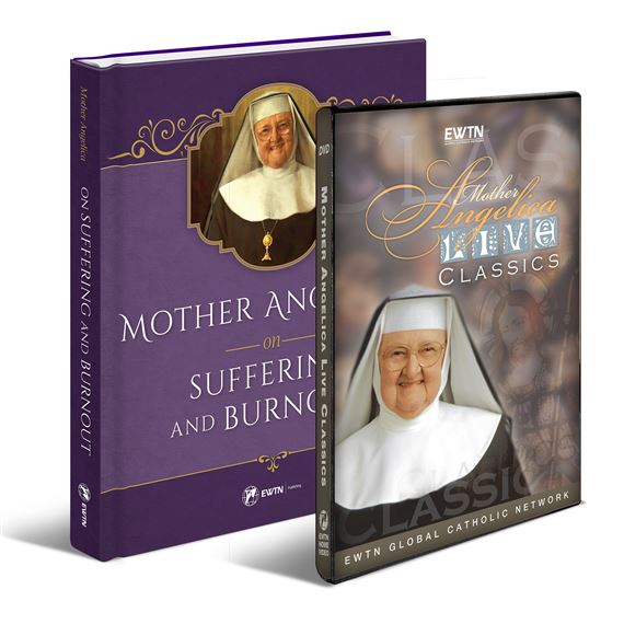 MOTHER ANGELICA ON SUFFERING AND BURNOUT & DVD SET