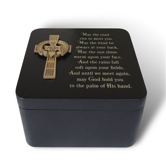 MAY THE ROAD RISE - IRISH KEEPSAKE BOX