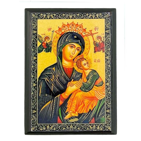 OUR LADY OF PERPETUAL HELP ICON KEEPSAKE BOX