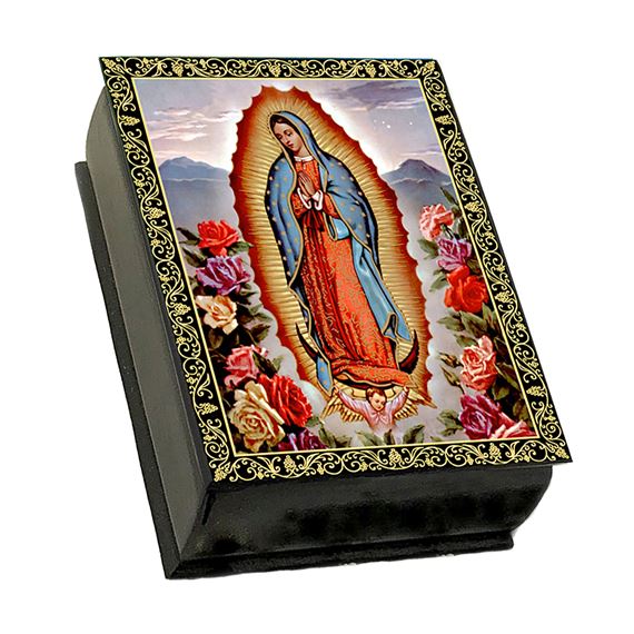 OUR LADY OF GUADALUPE KEEPSAKE BOX