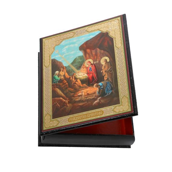 NATIVITY ICON KEEPSAKE BOX