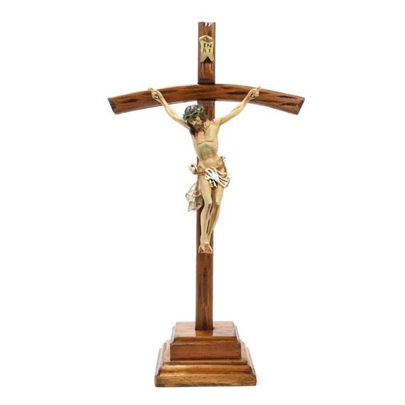 CRUCIFIX ON STAND - APPROX. 14 INCH