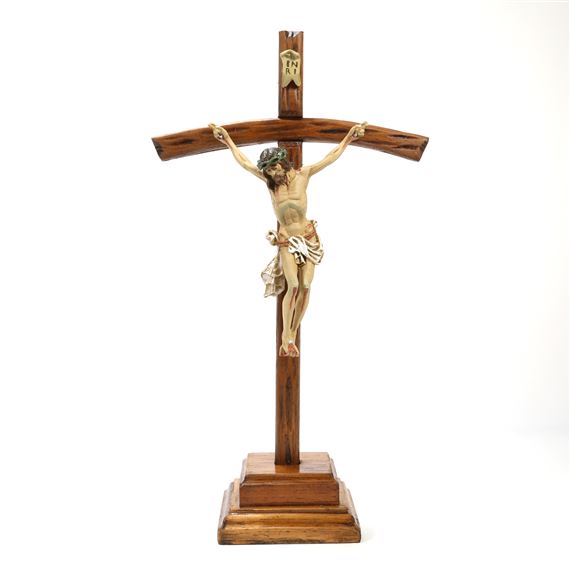 CRUCIFIX ON STAND - 14 INCH
