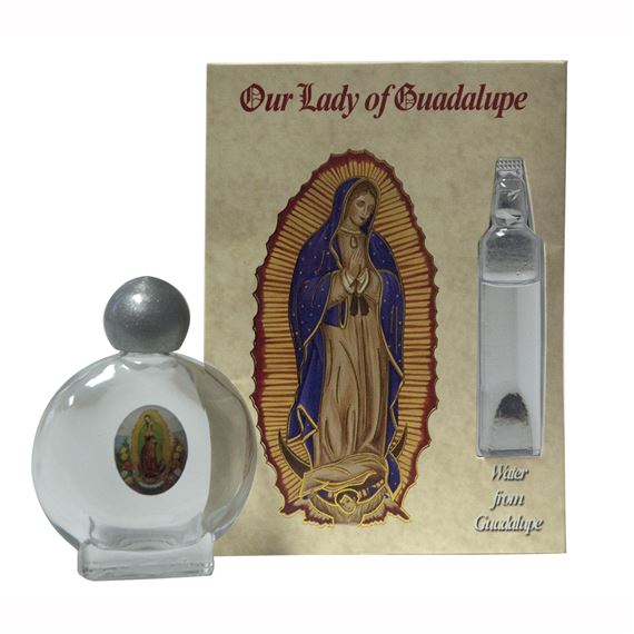 HOLY WATER BOTTLE WITH WATER FROM GUADALUPE