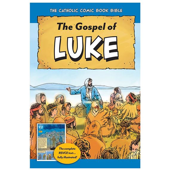 CATHOLIC COMIC BOOK BIBLE: THE GOSPEL OF LUKE