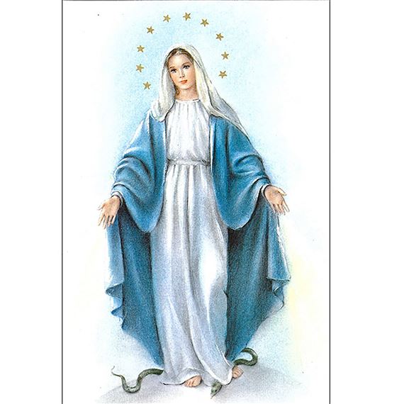OUR LADY OF GRACE - UNFRAMED PRINT - 8" X 10"