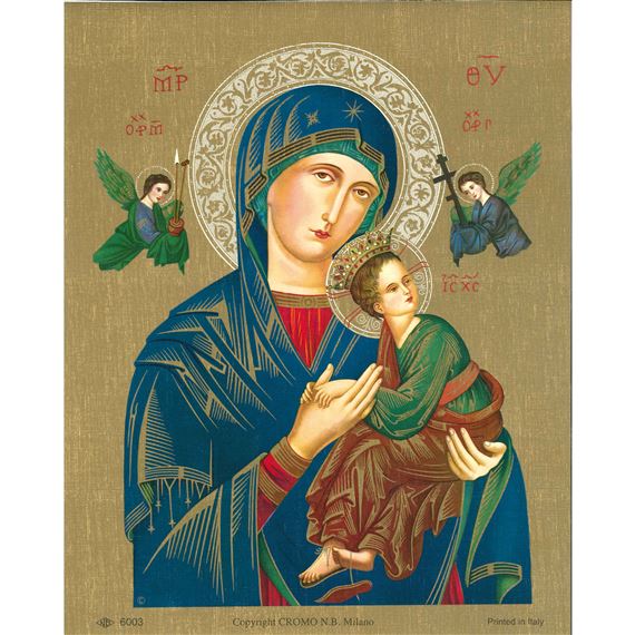O.L. OF PERPETUAL HELP - UNFRAMED PRINT - 8" x 10"