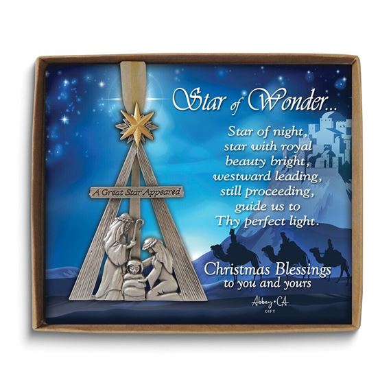 STAR OF WONDER -  ORNAMENT