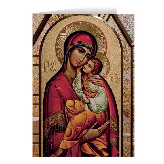 MOTHER OF GOD CHRISTMAS CARDS (BOX OF 25)