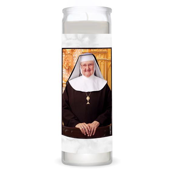 MOTHER ANGELICA (PRAYER FOR EWTN) 3 - DAY DEVOTIONAL CANDLE