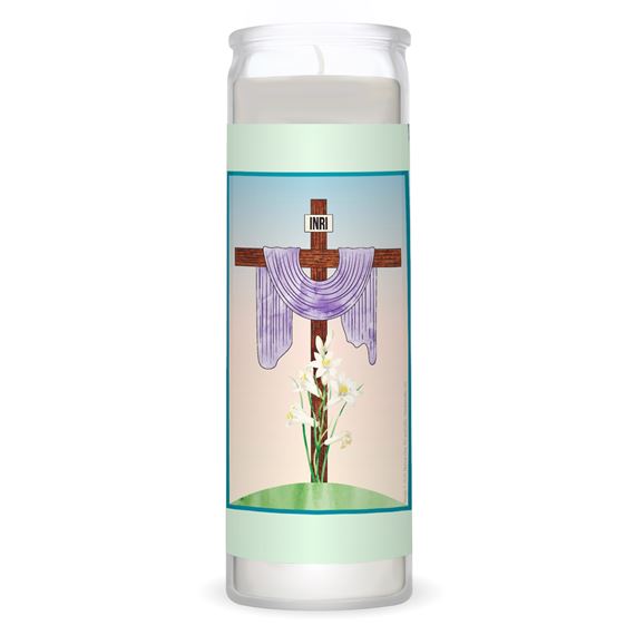 REGINA CAELI (EASTER) 3-DAY DEVOTIONAL CANDLE