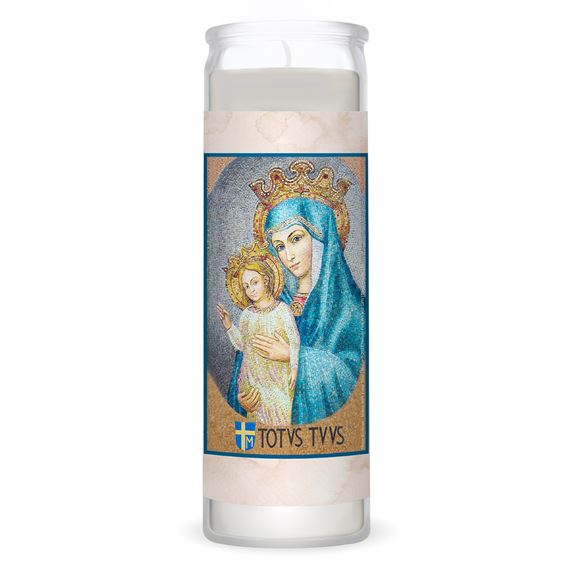 MATER ECCLESIAE (MARY, MOTHER OF THE CHURCH PRAYER) 3-DAY DEVOTIONAL CANDLE