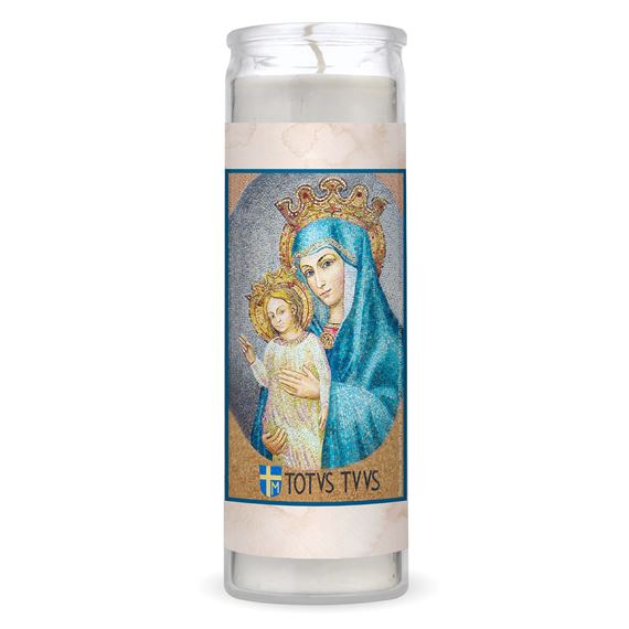 MATER ECCLESIAE (MARY, MOTHER OF THE CHURCH PRAYER) 3-DAY DEVOTIONAL CANDLE