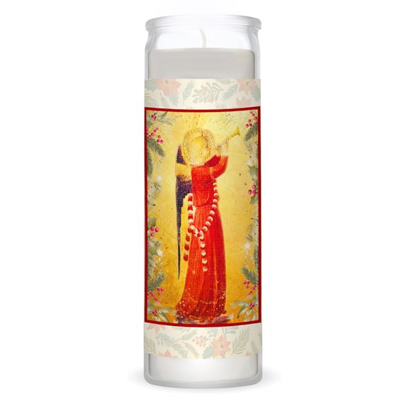 TRUMPETING ANGEL (THE ANGELUS) 3-DAY DEVOTIONAL CANDLE