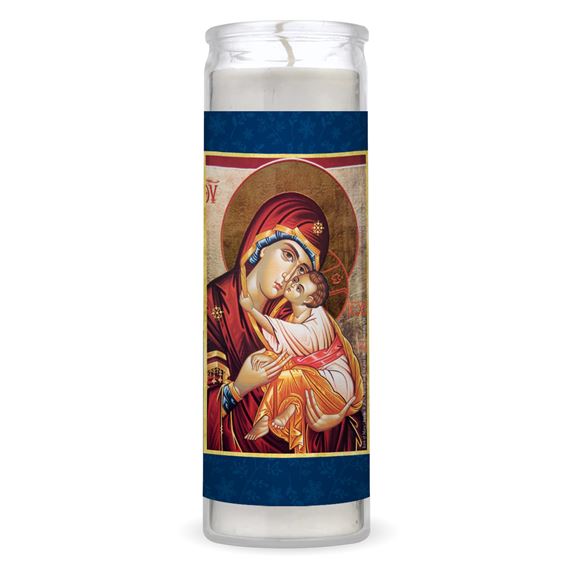 MOTHER OF GOD (CANTICLE OF SIMEON) 3-DAY VOTIVE CANDLE
