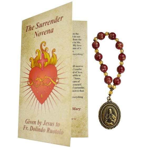 SURRENDER NOVENA CHAPLET WITH PAMPHLET