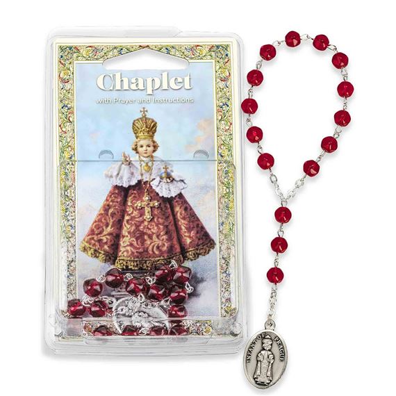 INFANT OF PRAGUE RUBY CHAPLET