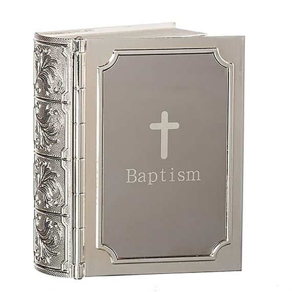 BAPTISM BIBLE KEEPSAKE BOX