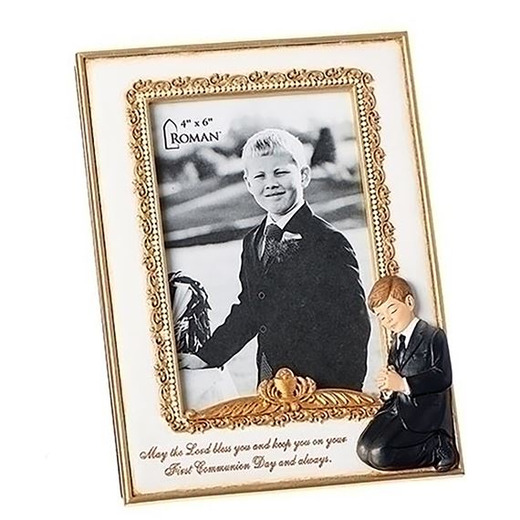 BOY'S FIRST COMMUNION PHOTO FRAME