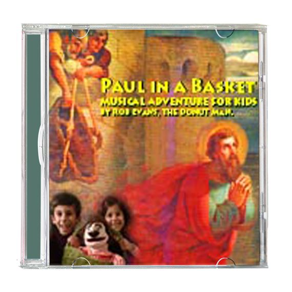 PAUL IN A BASKET- CD - MUSICAL ADVENTURE FOR KIDS