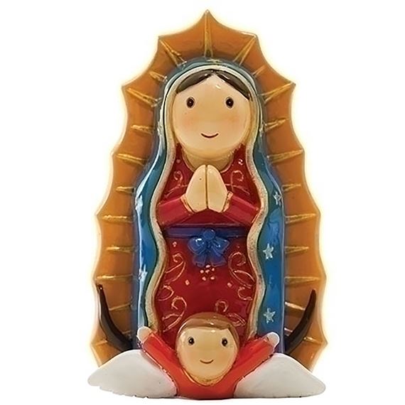 OUR LADY OF GUADALUPE - LITTLE DROPS STATUE