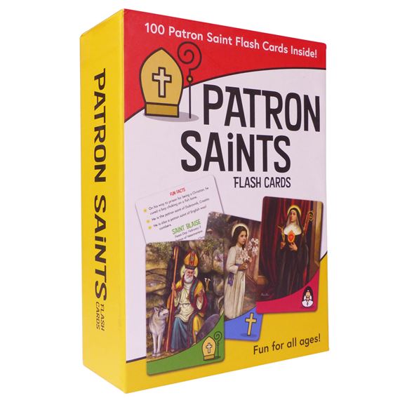 PATRON SAINTS FLASH CARDS