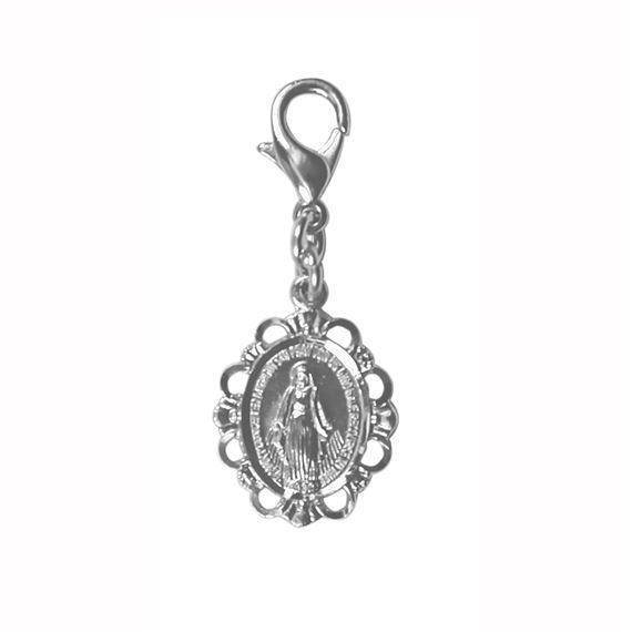 CLIP-ON MIRACULOUS MEDAL