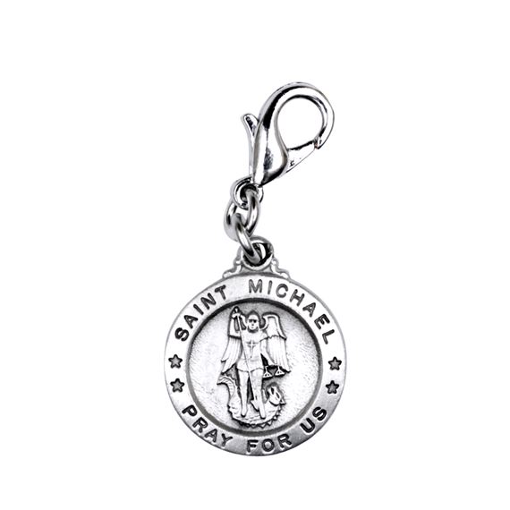 CLIP-ON ST. MICHAEL MEDAL