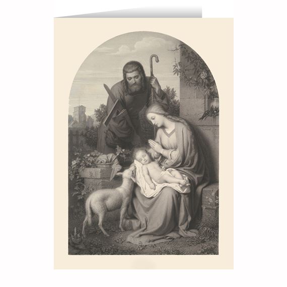 THE HOLY FAMILY CHRISTMAS CARDS (PACK OF 6) | EWTN Religious Catalogue