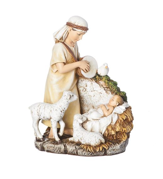 LITTLE DRUMMER BOY WITH BABY JESUS