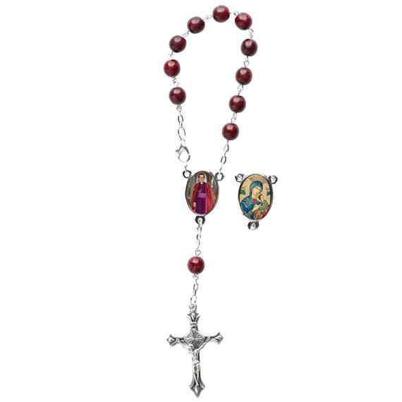 BLESSED ARCHBISHOP FULTON J. SHEEN SINGLE DECADE AUTO ROSARY