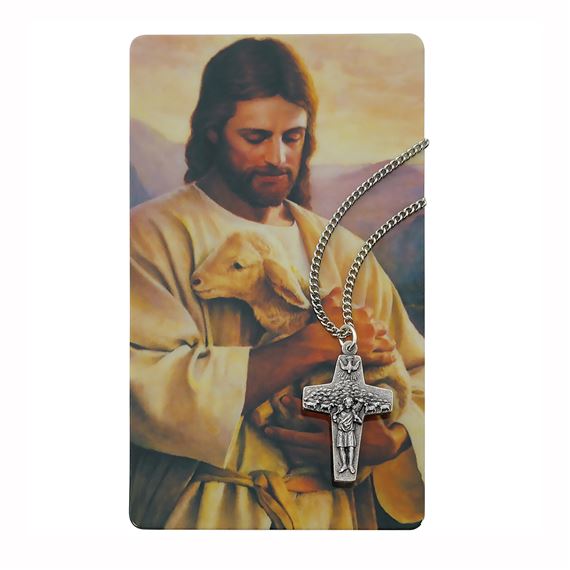 GOOD SHEPHERD CROSS - RECONCILIATION PRAYER CARD