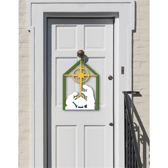 NATIVITY - DOOR HANGER