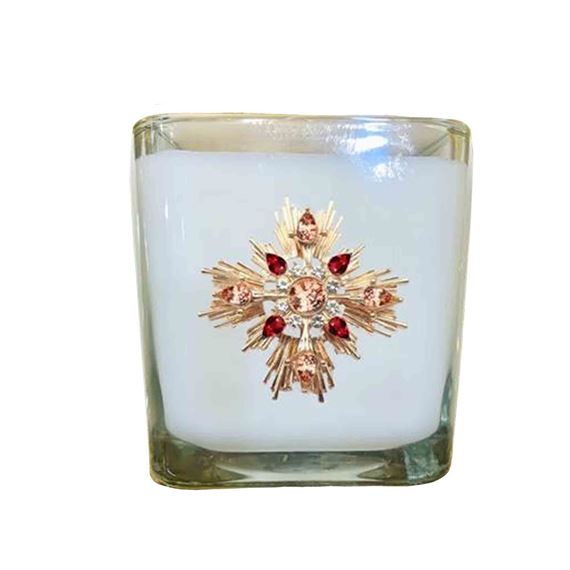 DIVINE MERCY - BIBLICAL OIL CROSS CANDLE