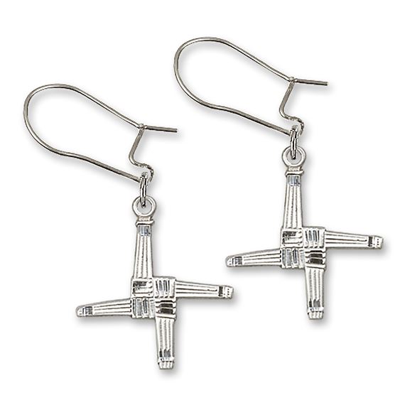 Dangle Saint Brigid Cross Earrings