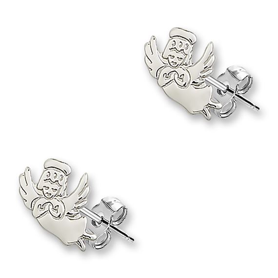Post Guardian Angel Earrings