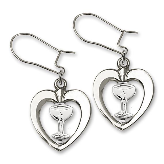 Heart / Chalice Earrings