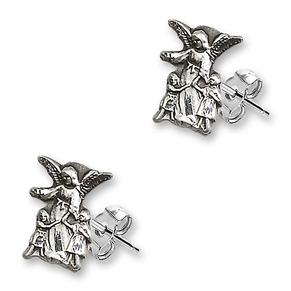 Post Guardian Angel Earrings