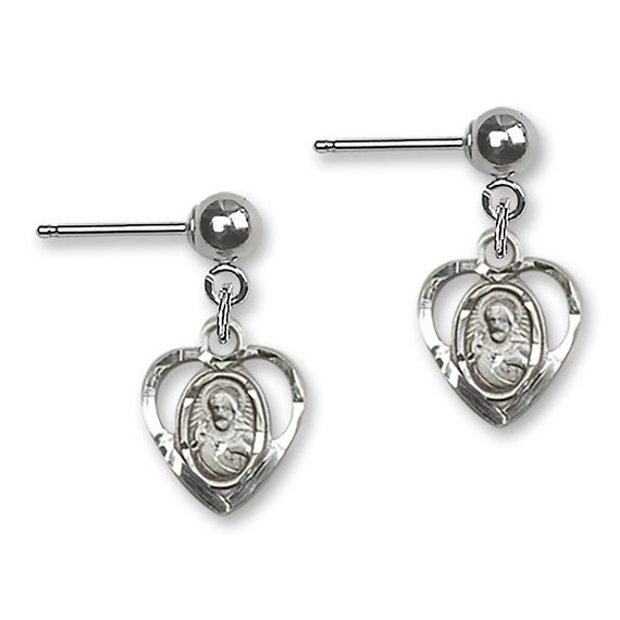Scapular Ball Post Earrings