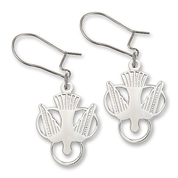 Dangle Holy Spirit Earrings