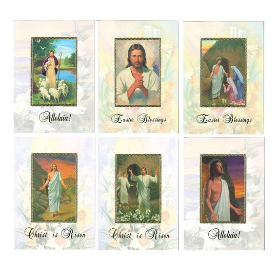 RETRO EASTER CARDS - BOX OF 12