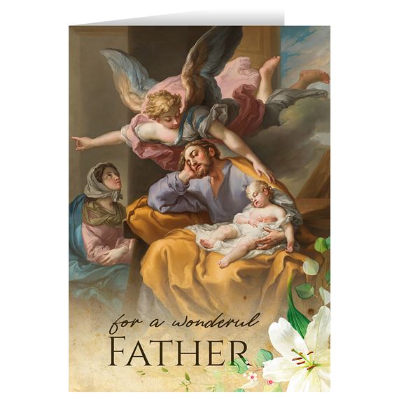 FOR A WONDERFUL FATHER FATHER'S DAY GREETING CARD