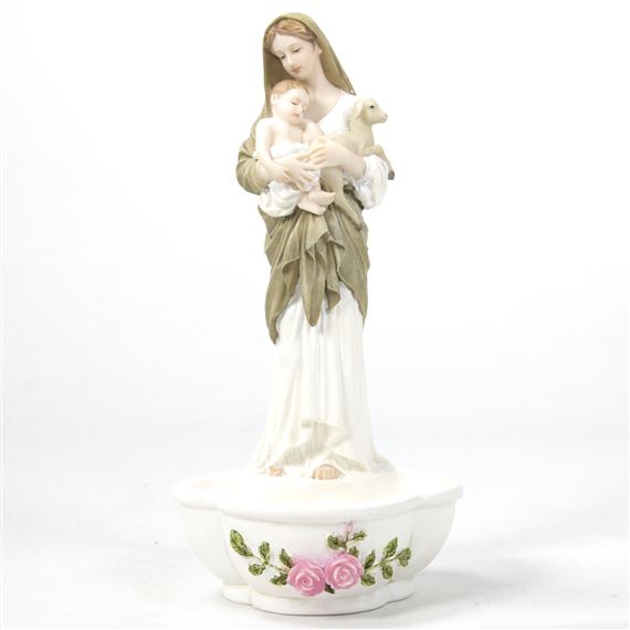 L'INNOCENCE HOLY WATER FONT WITH ROSES